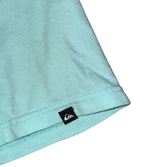 Quicksilver Men's Blue Graphic Cotton Tee Regular Fit - Size Large - Picture 6 of 6